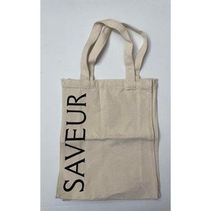 Brand New- Rare Saveur Book Tote
